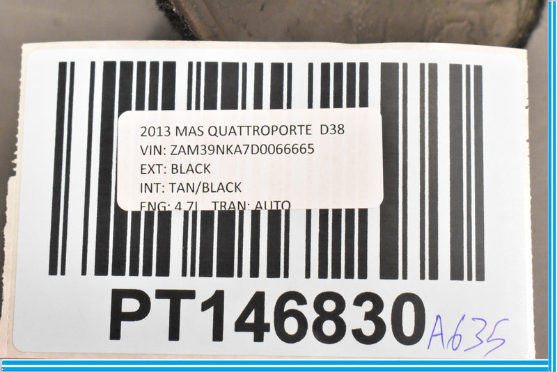 Load image into Gallery viewer, 04-13 Maserati Quattroporte M139 Right Passenger Under Dash Lower Trim Cover Oem
