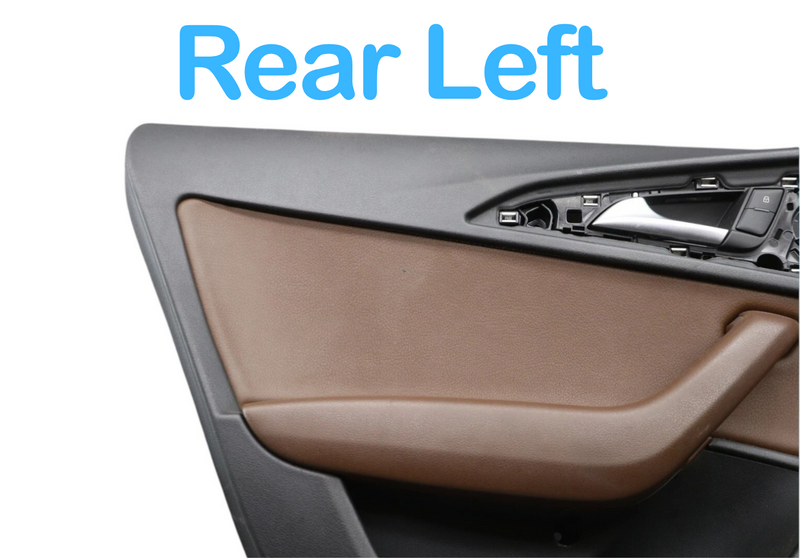 Load image into Gallery viewer, 12-18 Audi A6 Quattro Rear Left Driver Side Interior Door Panel Cover Trim Oem
