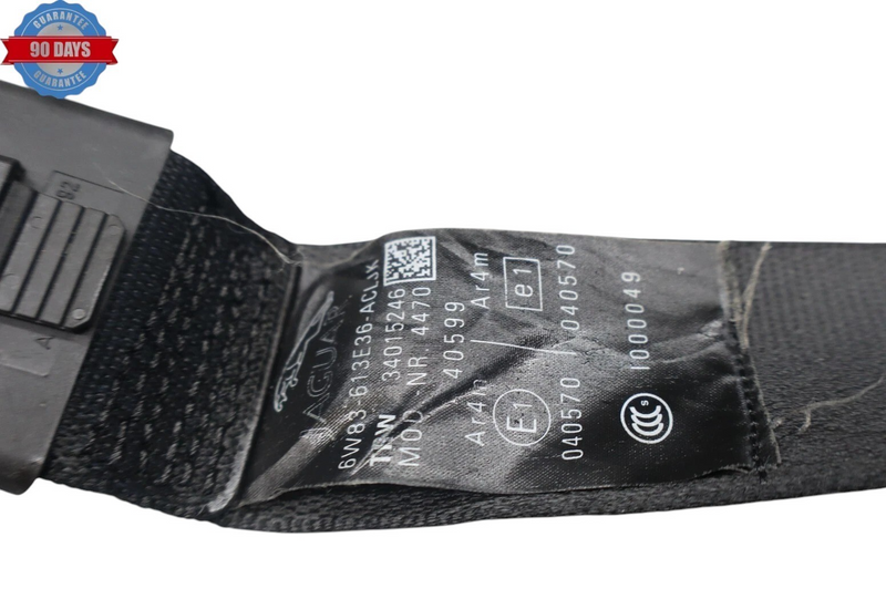 Load image into Gallery viewer, 07-15 Jaguar XK XKR X150 Rear Left Driver Side Seat Belt Retractor Black Oem
