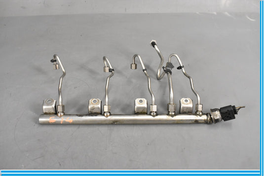 09-12 BMW 750Li 750i F01 F02 High Pressure Fuel Injector Rail Oem