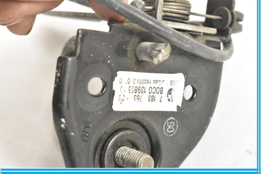 09-15 BMW 750i 750Li F01 F02 Front Left Hood Lock Latch Striker 7183763 Oem
