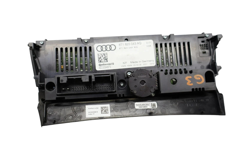 Load image into Gallery viewer, 08-14 Audi A5 Quattro A4 HVAC Heater A/C Climate Control Switch 8T1820043AQ Oem

