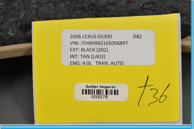 Load image into Gallery viewer, 06-11 Lexus GS300 GS350 GS450h Left Driver Side C Piilar Trim 6241230410 Oem
