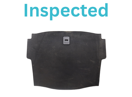 10-18 Mercedes E350 CLS550 W218 Rear Trunk Floor Carpet Cover Panel Black Oem