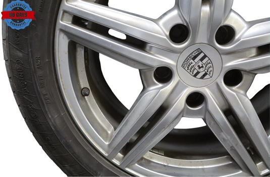 11-18 Porsche Cayenne 958 Wheel Tire Rim Set of 4 Pc 8.5 x 19 H2  7P5601025 OEM