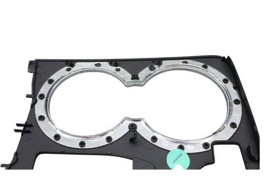 08-14 Mercedes W204 C250 C300 Center Console Cup Holder Bezel Trim Black OEM