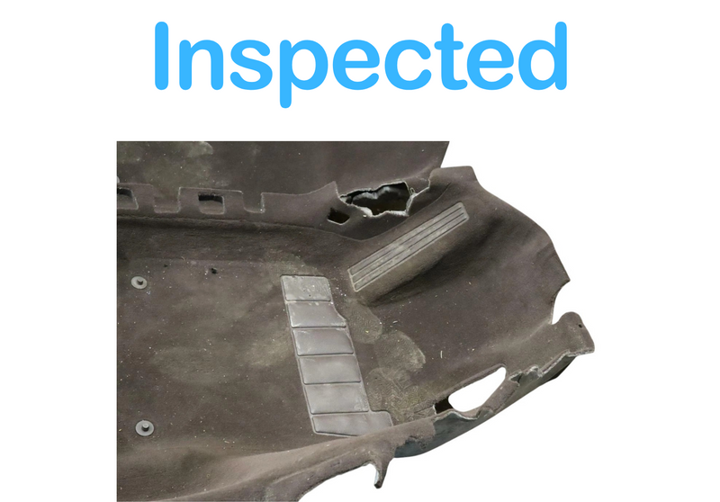 Load image into Gallery viewer, 10-16 Porsche Panamera Floor Carpet Cover Insulator Set 97055101102 Oem

