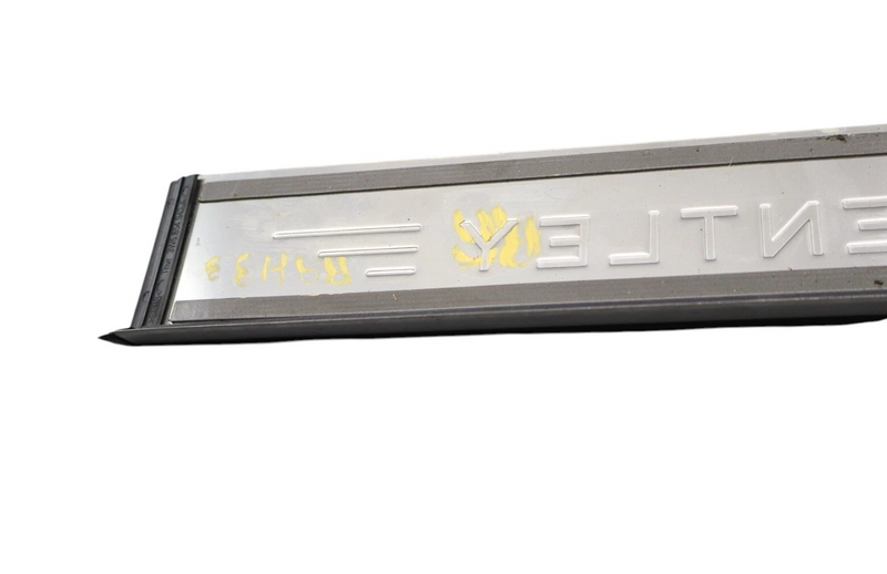 Load image into Gallery viewer, 06-13 Bentley Continental Flying Spur Rear Right Door Step Sill Scuff Plate Oem
