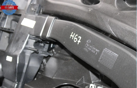 11-17 Volkswagen Touareg Front Dashboard Instrument Panel Assembly Black Oem