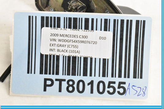 08-11 Mercedes W204 C300 Top Roof Shark Fin GPS Radio Antenna Black 2048204775