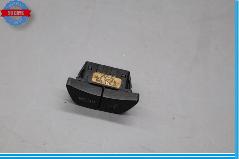 Load image into Gallery viewer, 04-10 BMW E64 650i 645Ci 550i Center Console Voice Menu Control Switch Black Oem
