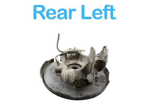 11-17 Volkswagen Touareg Rear Left Driver Side Spindle Knuckle Wheel Hub Oem