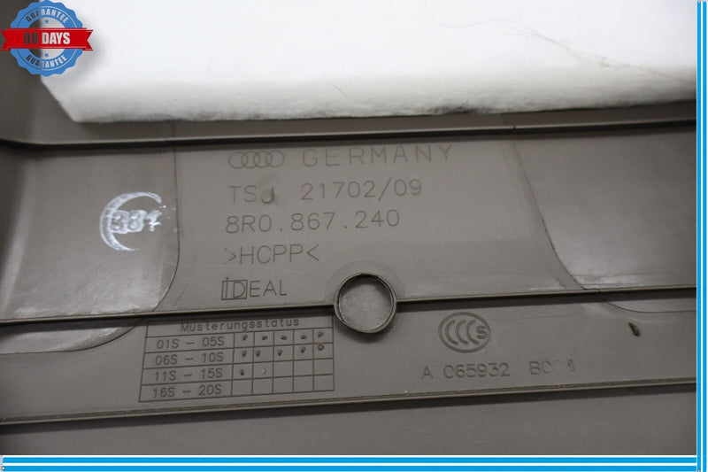 Load image into Gallery viewer, 09-17 Audi SQ5 Q5 Right Passenger Side Lower B Pillar Cover Panel Trim Oem
