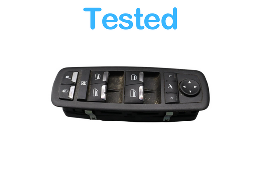 14-17 Maserati Ghibli Front Left Door Master Window Switch Control 670025406 OEM