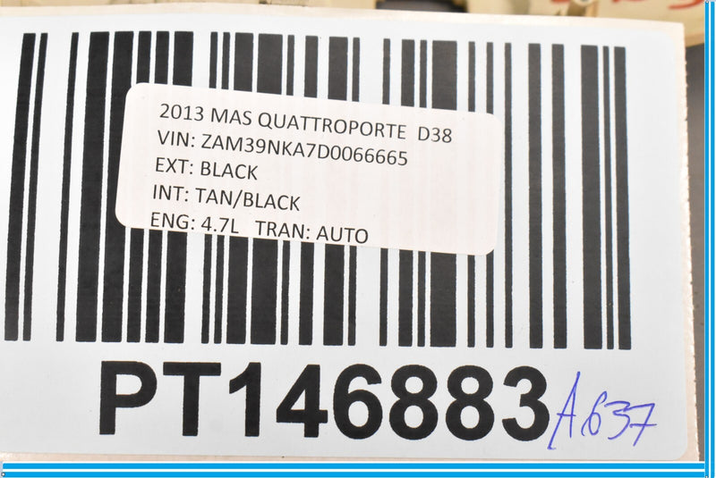 Load image into Gallery viewer, 04-13 Maserati Quattroporte M139 Front Left Seat Control Switch Trim Cover Oem
