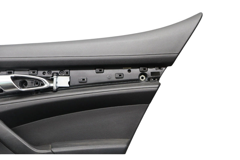 Load image into Gallery viewer, 10-16 Porsche Panamera Rear Right Side Interior Door Trim Panel Cover Black Oem
