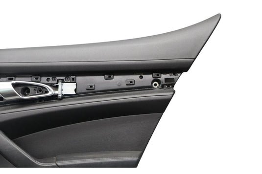 10-16 Porsche Panamera Rear Right Side Interior Door Trim Panel Cover Black Oem