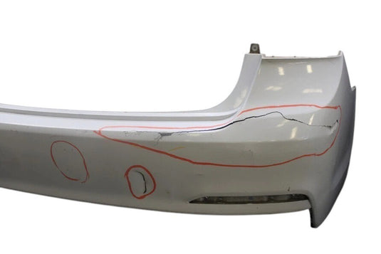 15-20 Hyundai Genesis G80 Rear Bumper Cover Panel Assembly White 86640B1100 OEM