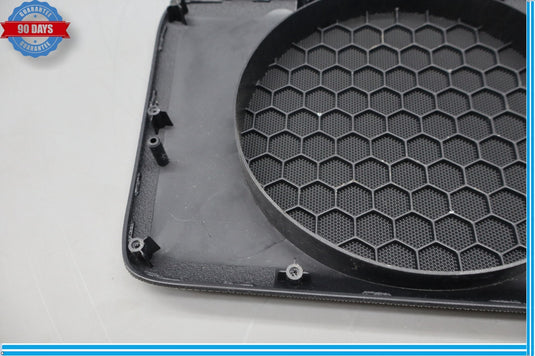 09-14 Hyundai Genesis Center Rear Woofer Speaker Cover Trim Panel Black Oem