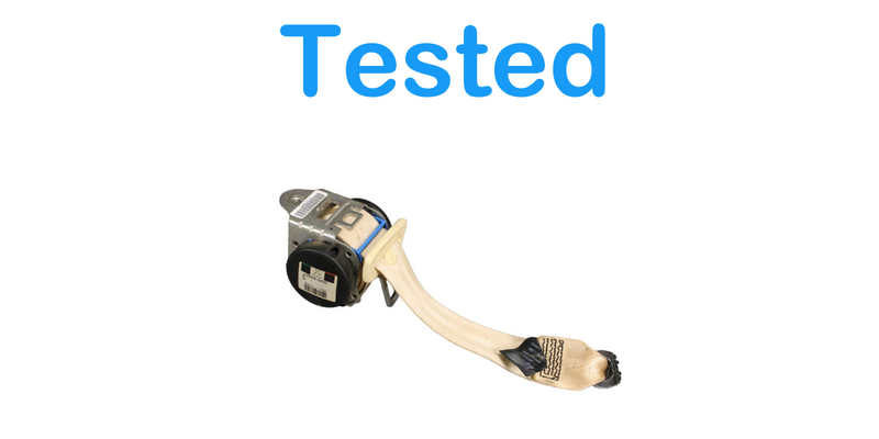 Load image into Gallery viewer, 06-12 Bentley Continental Rear Center Middle Seat Belt Retractor 3W5857807 Oem
