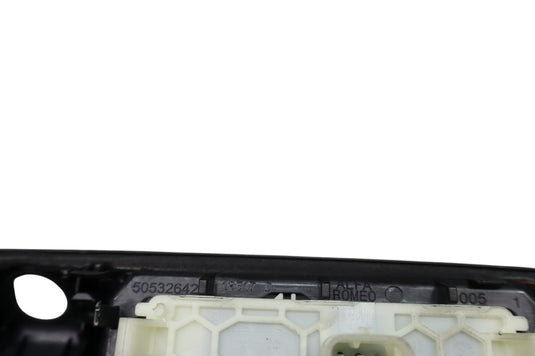 17-23 Alfa Romeo Giulia Trunk Deck Lid Rear View Camera Bezel & Switch Oem