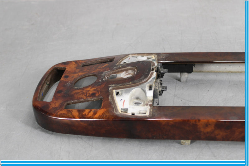 Load image into Gallery viewer, 07-09 Mercedes S600 W221 Center Console Armrest Arm Rest Trim Bezel Wood Oem
