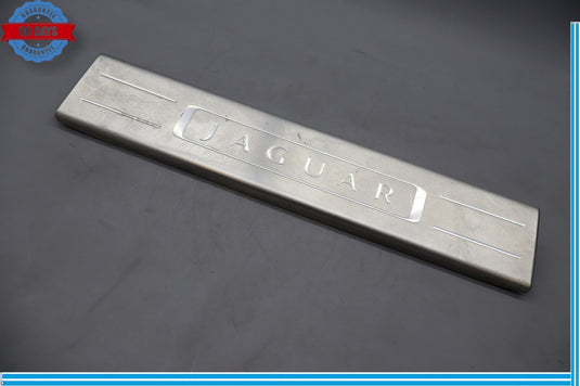 10-18 Jaguar X351 XJ XJL Front Left Driver Side Door Sill Scuff Tread Plate Oem