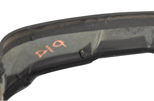 03-11 Bentley Continental Front Left Driver Side Seat Cover Trim Panel Black Oem