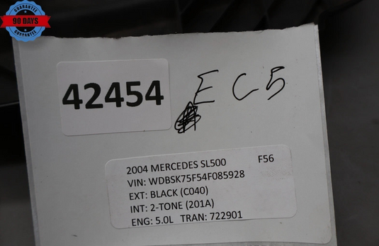 12-15 Mercedes W204 C250 SLK250 Engine Motor Cover Trim Panel 2710101267 Oem