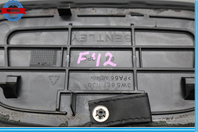 Load image into Gallery viewer, 06-12 Bentley Continental Rear Center Top Deck Child Latch Leather Cover Oem
