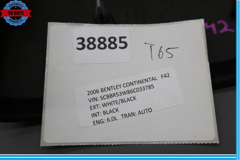 Load image into Gallery viewer, 06-12 Bentley Continental Flying Spur Left Side B Pillar Trim Cover Black Oem
