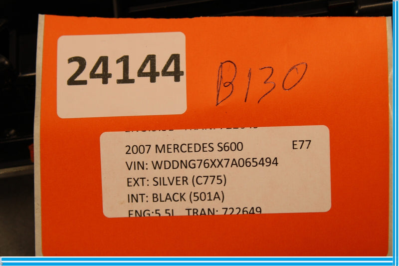 Load image into Gallery viewer, 07-13 Mercedes S550 S400 S600 Front Right Side Door Sill Scuff Plate Trim Oem
