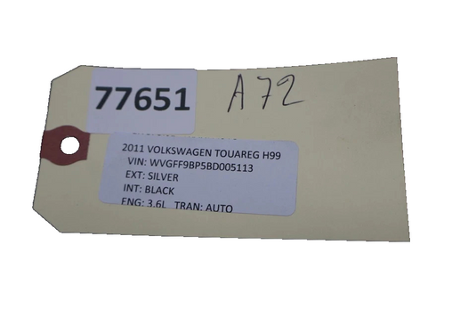11-15 Volkswagen VW Touareg Parking Brake P Button Switch 7P1927225A OEM