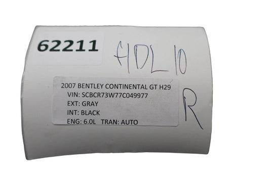 03-08 Bentley Continental GT GTC Flying Spur Right Xenon Headlight Head Lamp OEM