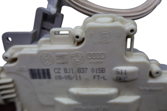 10-18 Volkswagen Touareg Front Left Driver Side Door Latch Lock Actuator Oem