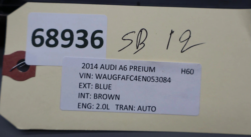 Load image into Gallery viewer, 12-18 Audi A6 A7 Front Right Passenger Side Seat Back Panel Cover 8R0881969 Oem
