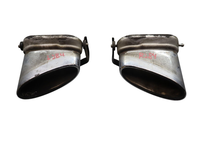 06-12 Bentley Continental Flying Spur Left & Right Exhaust Tip Muffler Set Oem