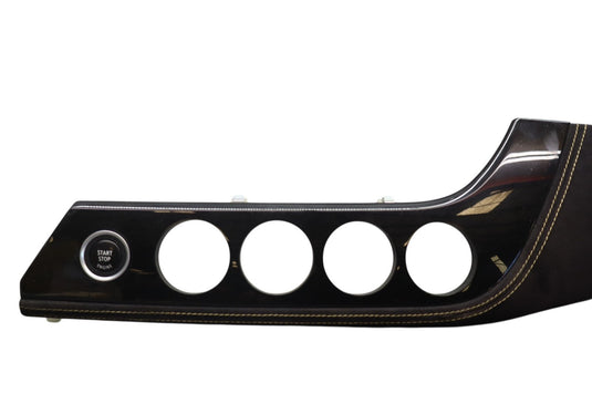 09-16 BMW E89 Z4 Front Right Side Dash Wood Trim Panel W/ Start Stop Switch Oem