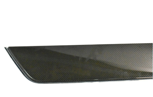 10-19 Jaguar XJ XJL X351 Rear Left Driver Side Door Trim Panel Carbon Fiber Oem