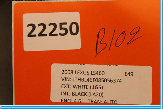 07-12 Lexus LS460 Rear Left Driver Side Door Window Regulator Switch Oem
