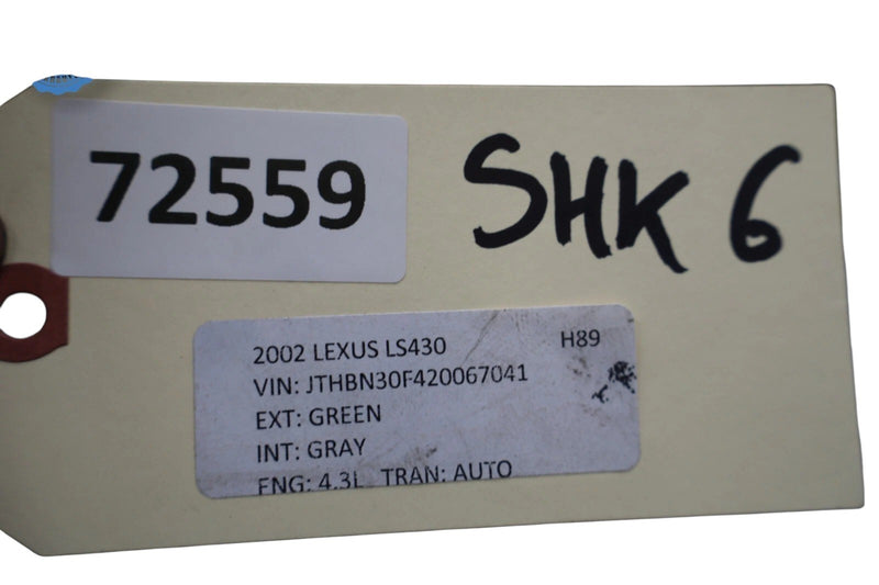 Load image into Gallery viewer, 01-03 Lexus LS430 Rear Right Passenger Side Strut Shock Absorber OEM
