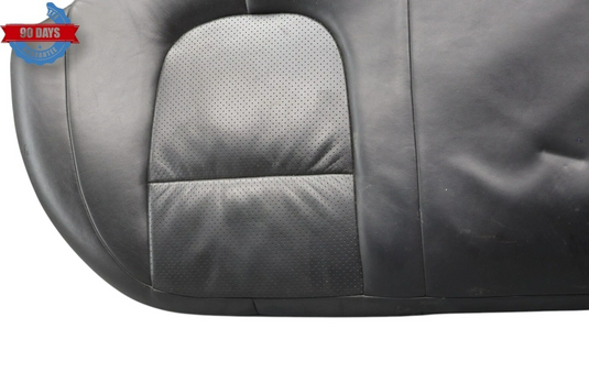 09-11 Jaguar X250 XF XFR Rear Lower Seat Bottom Cushion Bonded Leather Black Oem