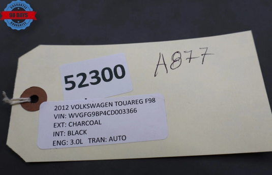 11-14 Volkswagen VW Touareg Automatic Transmission Control Module Assembly Oem