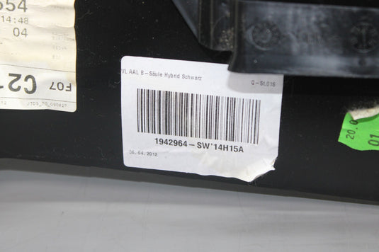 10-17 BMW 535XI GT 550i GT Left Driver Side Center B-Pillar Trim 1751552 Oem
