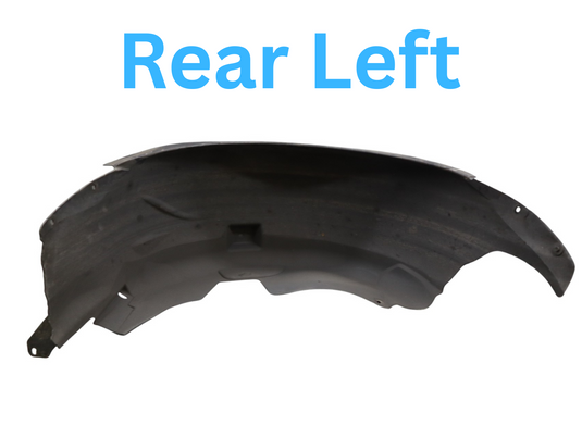 09-15 Jaguar XF XFR X250 Rear Left Driver Side Wheelarch Liner Splash Shield Oem