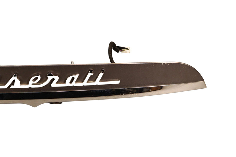 Load image into Gallery viewer, 14-19 Maserati Ghibli Rear Trunk Lid Licence Molding Trim Handle W/ Camera OEM
