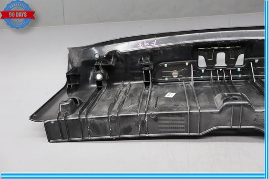 10-15 Jaguar XJ XJL X351 Rear Trunk Boot Scuff Panel Cover Trim w/ Molding Oem