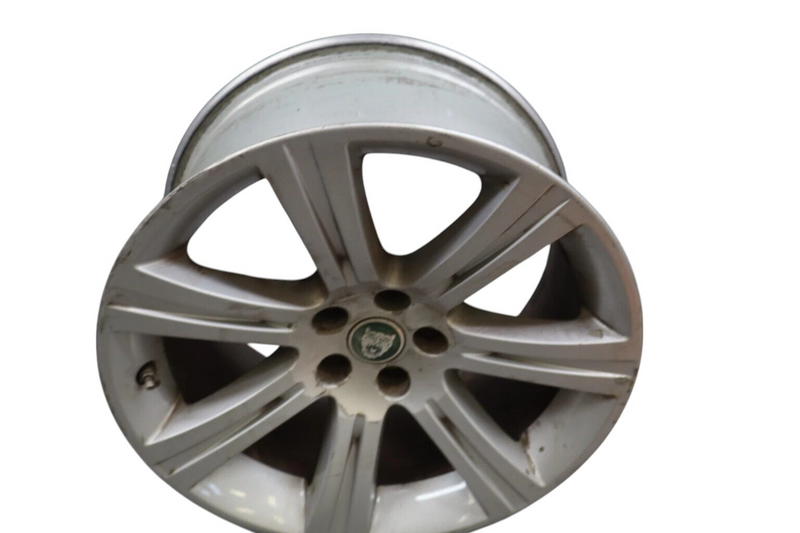 Load image into Gallery viewer, 07-15 Jaguar X150 XK XF 9.5x18 R18 Rear Alloy Wheel Rim Silver 18" Oem
