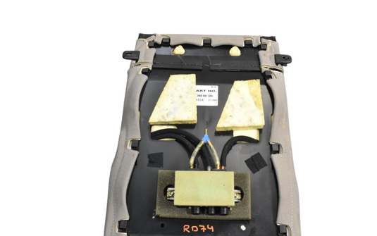 03-06 Bentley Continental Front Right Side Seat Upper Backrest Cushion Black OEM