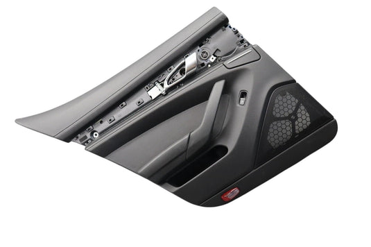 10-16 Porsche Panamera 970 Rear Left side Interior Door Panel Cover Black Oem